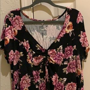 Torrid Floral Shirt